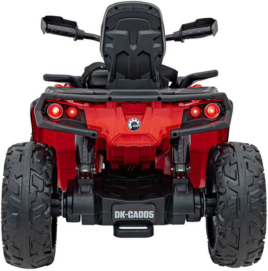 Quad Can Am Outlander ATV Raudona