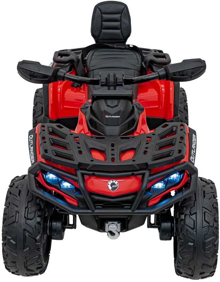 Quad Can Am Outlander ATV Raudona