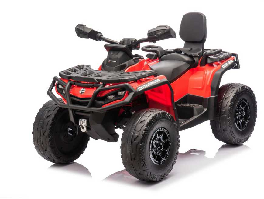 Quad Can Am Outlander ATV Raudona