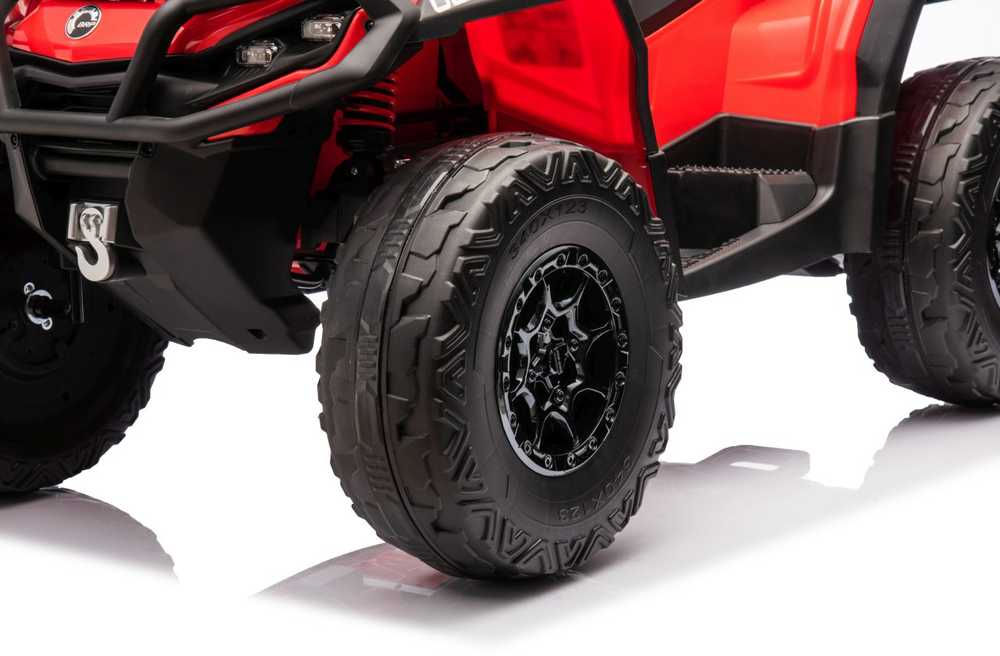 Quad Can Am Outlander ATV Raudona