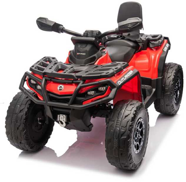 Quad Can Am Outlander ATV Raudona