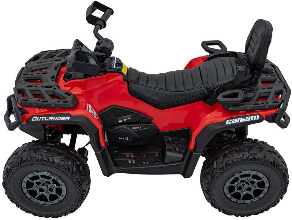 Quad Can Am Outlander ATV Raudona