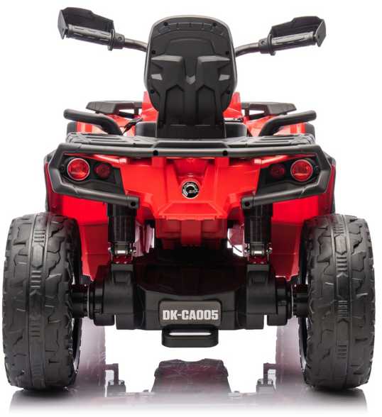 Quad Can Am Outlander ATV Raudona