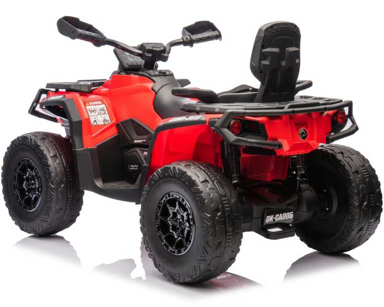 Quad Can Am Outlander ATV Raudona