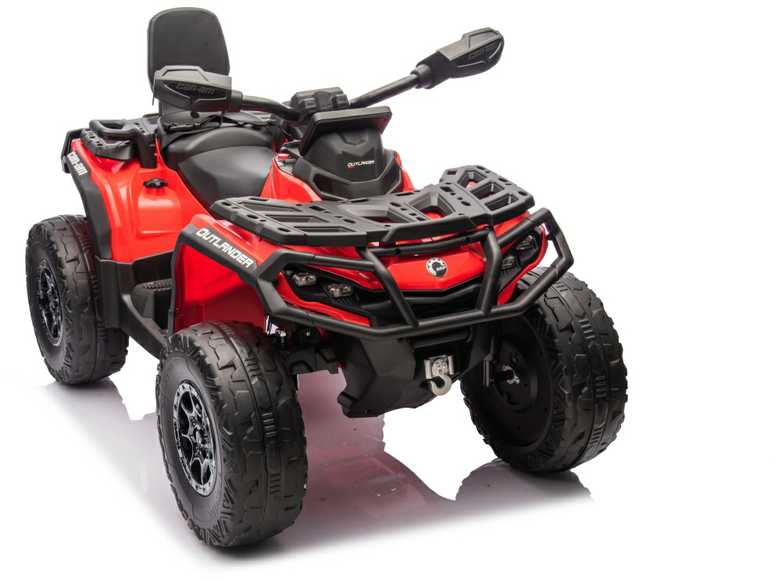 Quad Can Am Outlander ATV Raudona