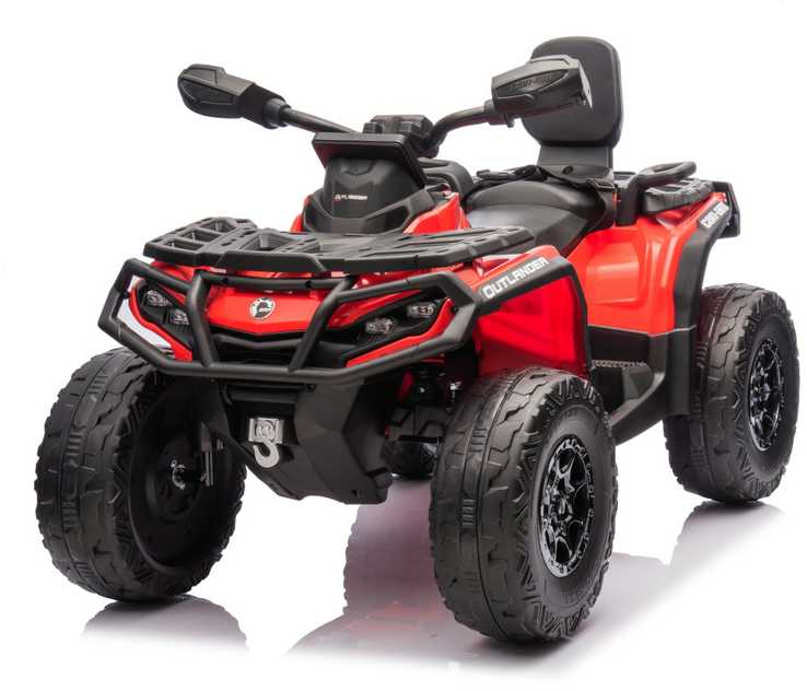 Quad Can Am Outlander ATV Raudona