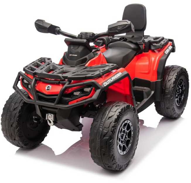 Quad Can Am Outlander ATV Raudona