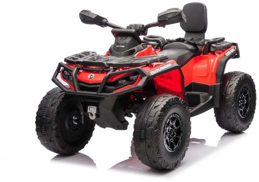 Quad Can Am Outlander ATV Raudona