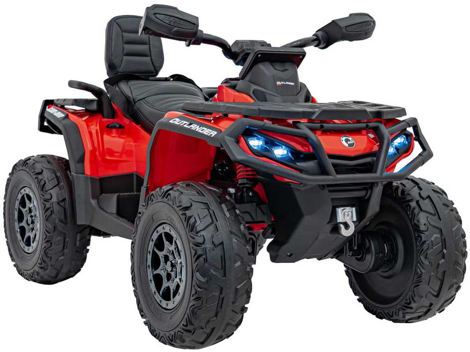 Quad Can Am Outlander ATV Raudona