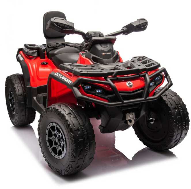 Quad Can Am Outlander ATV Raudona