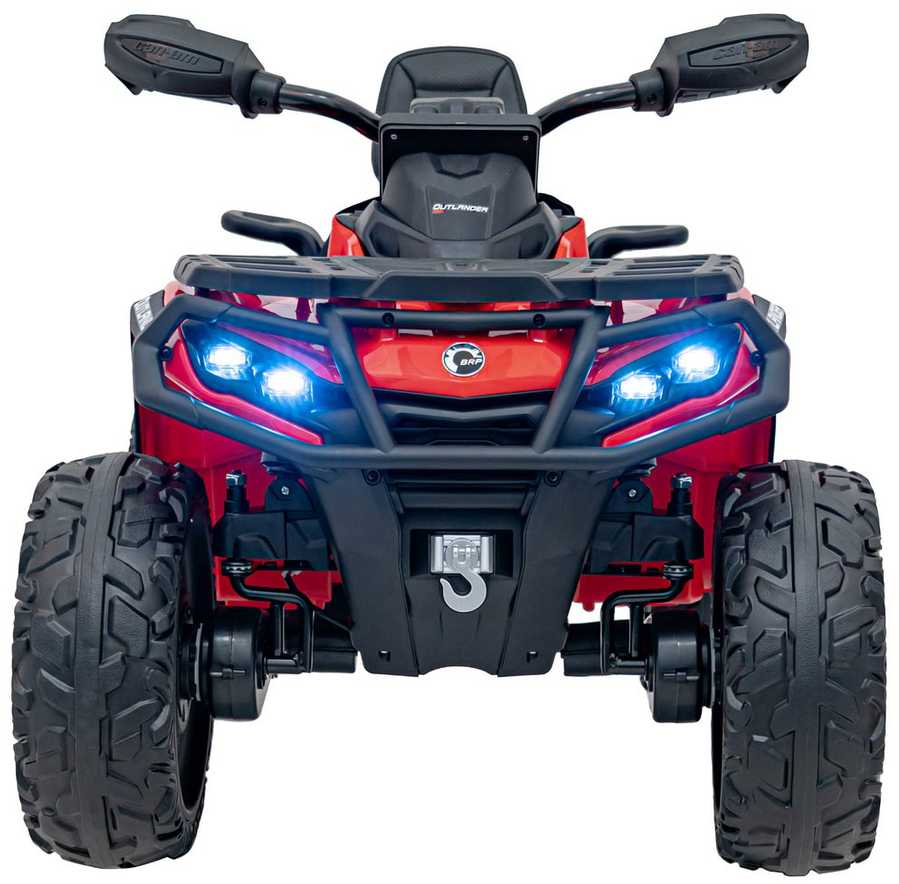 Quad Can Am Outlander ATV Raudona