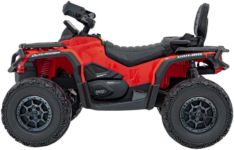 Quad Can Am Outlander ATV Raudona