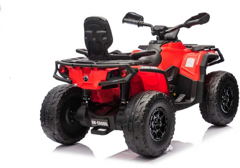 Quad Can Am Outlander ATV Raudona