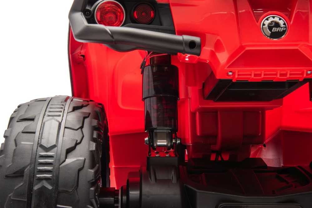 Quad Can Am Outlander ATV Raudona