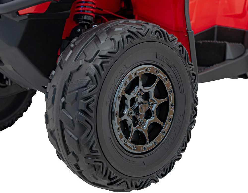 Quad Can Am Outlander ATV Raudona