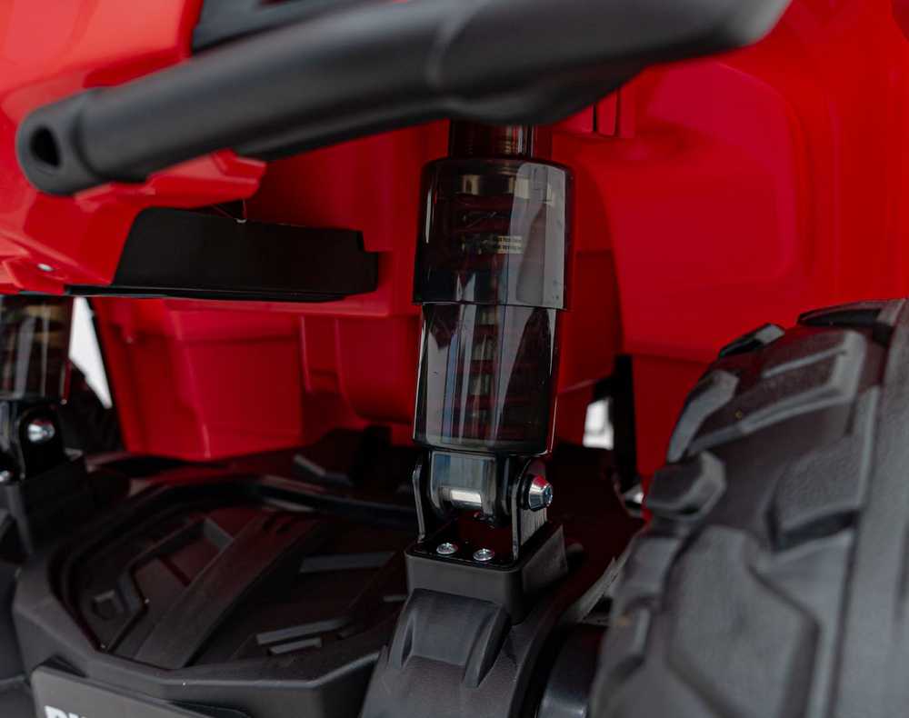 Quad Can Am Outlander ATV Raudona