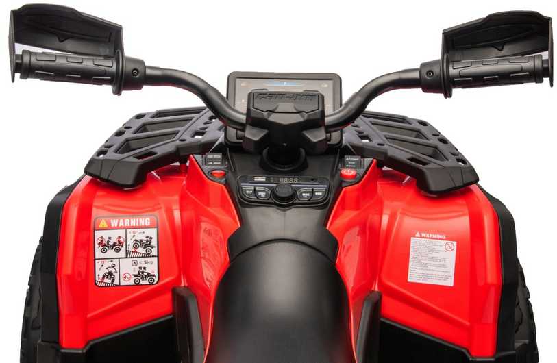 Quad Can Am Outlander ATV Raudona