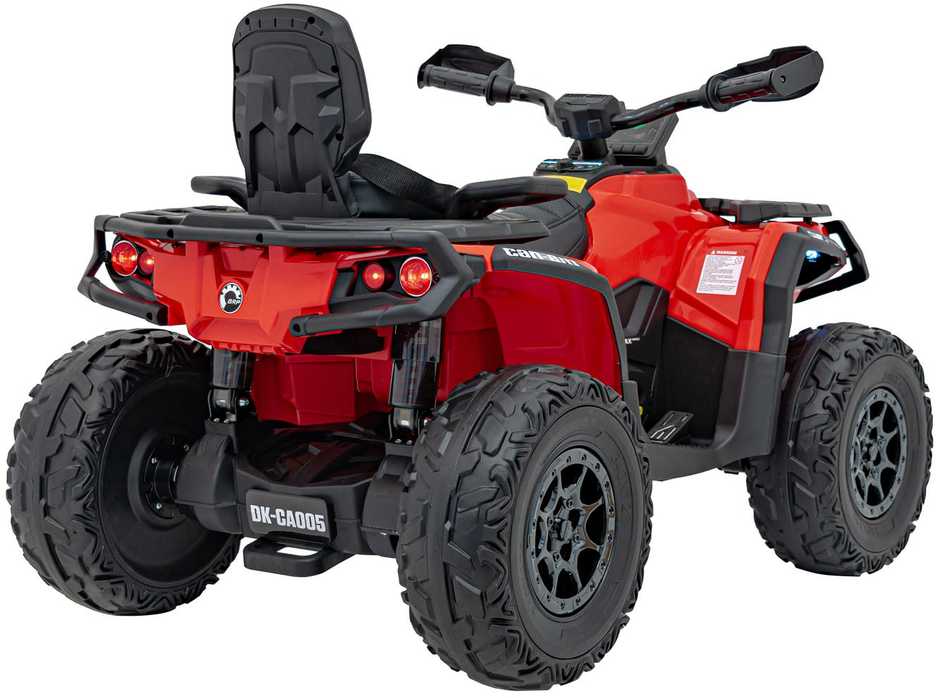 Quad Can Am Outlander ATV Raudona