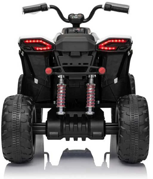 Elektrinis keturratis Fast Wheel, Baltas