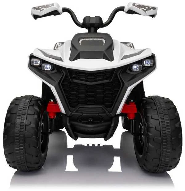 Elektrinis keturratis Fast Wheel, Baltas