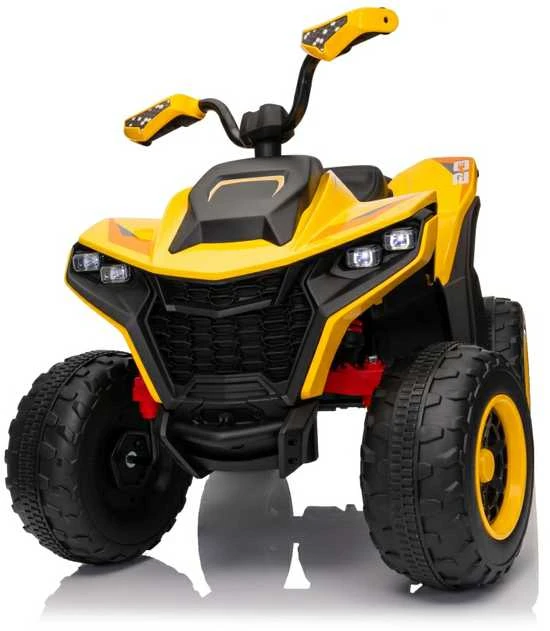 Elektrinis keturratis Fast Wheel, Geltona