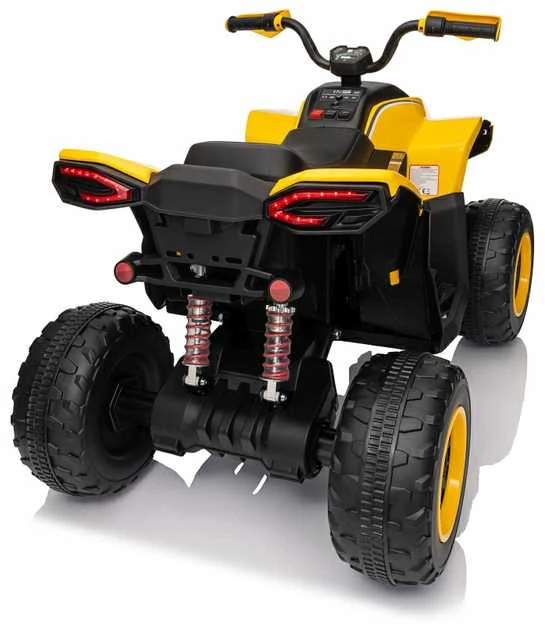 Elektrinis keturratis Fast Wheel, Geltona
