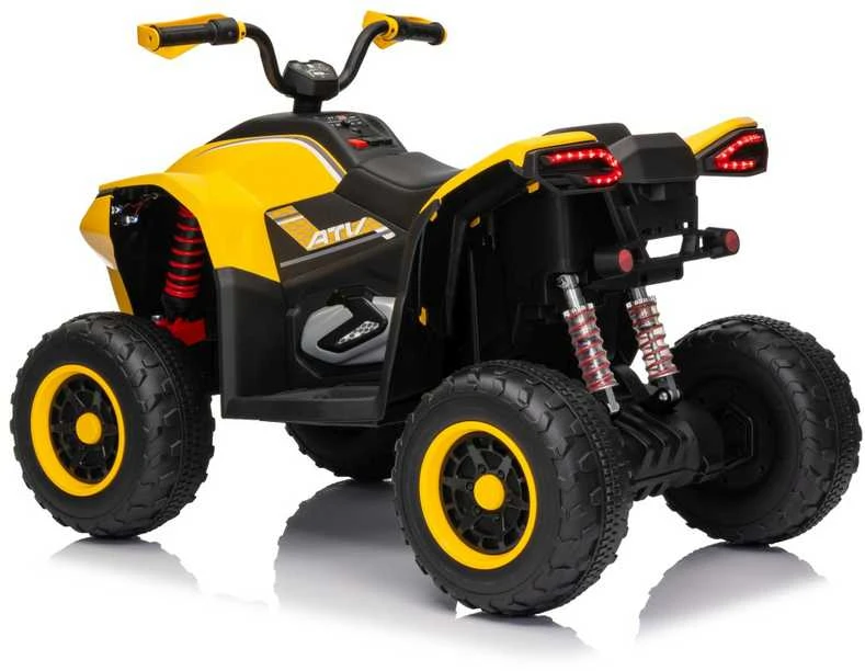 Elektrinis keturratis Fast Wheel, Geltona