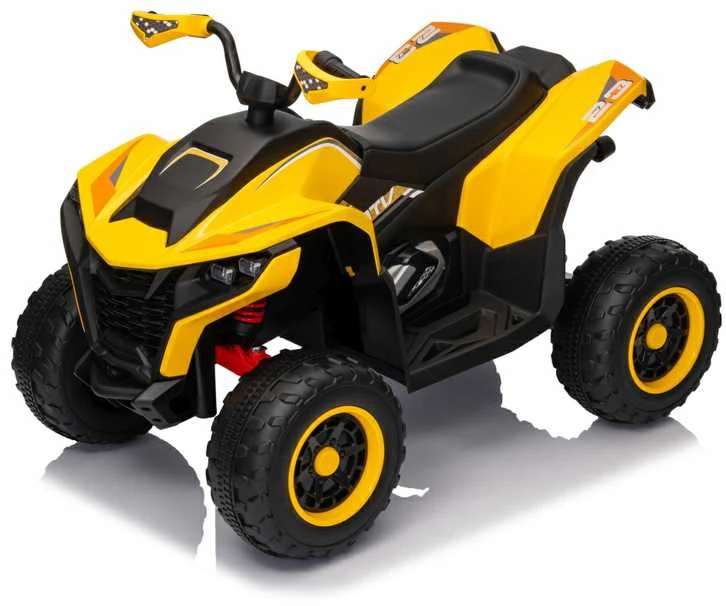 Elektrinis keturratis Fast Wheel, Geltona