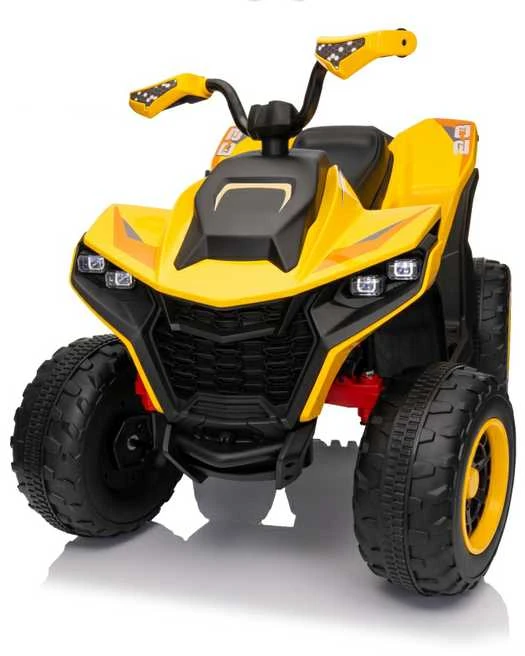 Elektrinis keturratis Fast Wheel, Geltona