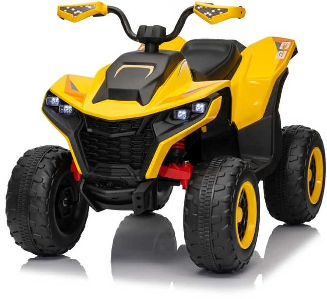 Elektrinis keturratis Fast Wheel, Geltona