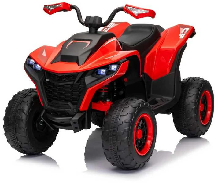 Elektrinis keturratis Fast Wheel, Raudona