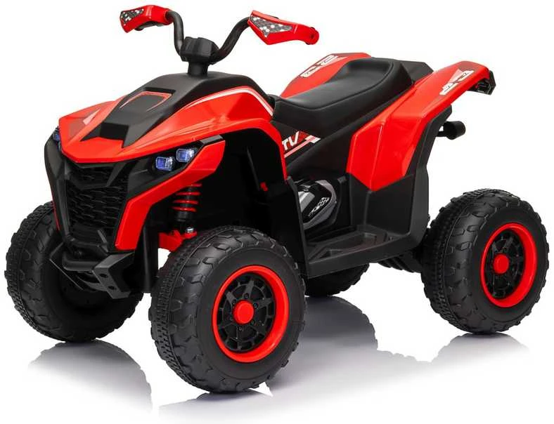 Elektrinis keturratis Fast Wheel, Raudona