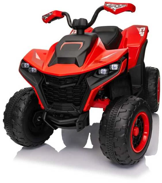 Elektrinis keturratis Fast Wheel, Raudona