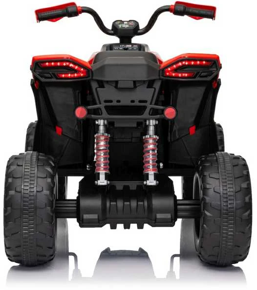 Elektrinis keturratis Fast Wheel, Raudona