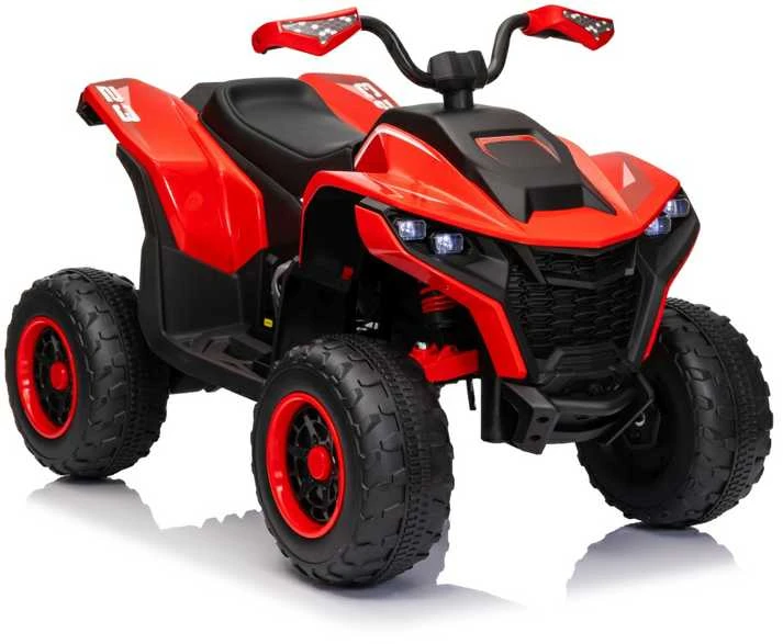 Elektrinis keturratis Fast Wheel, Raudona