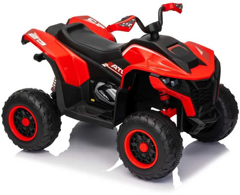 Elektrinis keturratis Fast Wheel, Raudona