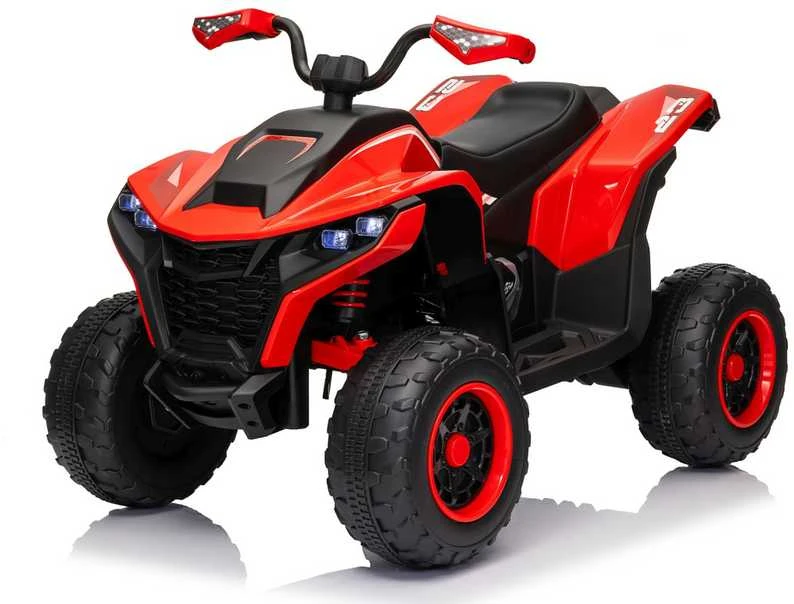 Elektrinis keturratis Fast Wheel, Raudona