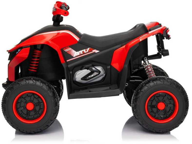 Elektrinis keturratis Fast Wheel, Raudona