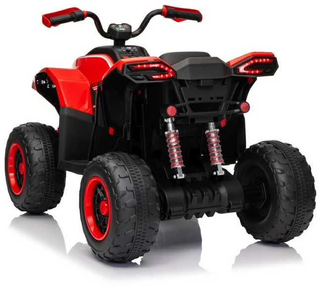Elektrinis keturratis Fast Wheel, Raudona