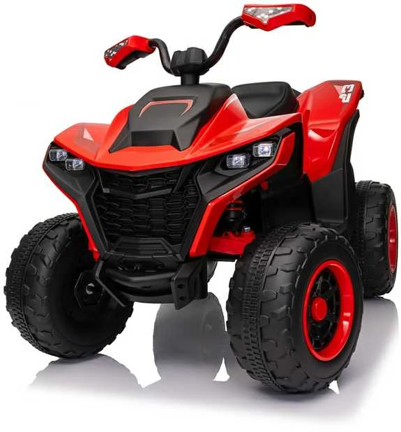 Elektrinis keturratis Fast Wheel, Raudona