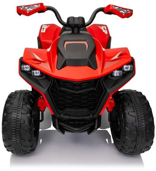 Elektrinis keturratis Fast Wheel, Raudona