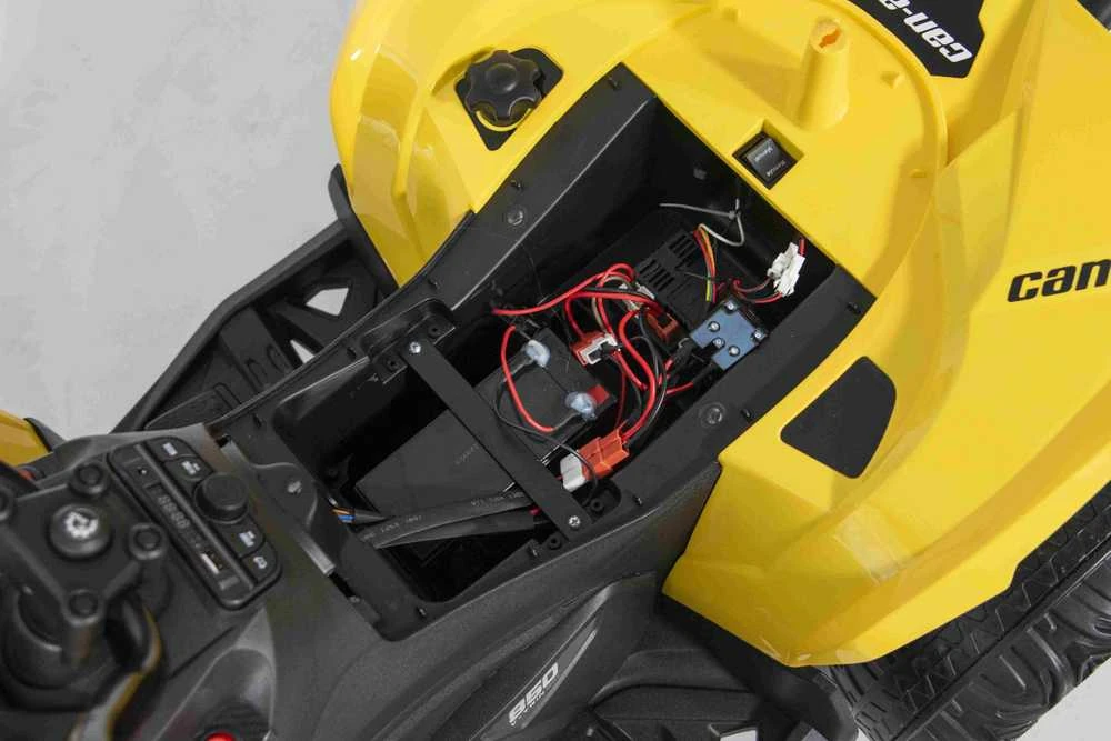 Elektrinis keturratis Maverick ATV, Geltona