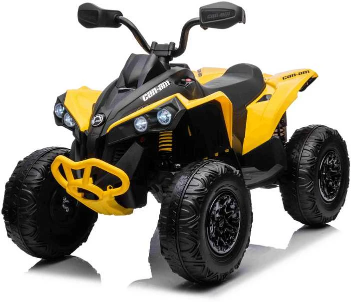 Elektrinis keturratis Maverick ATV, Geltona