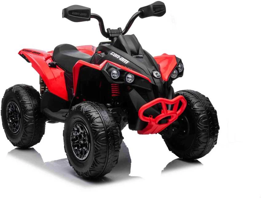 Elektrinis keturratis Maverick ATV, Raudona