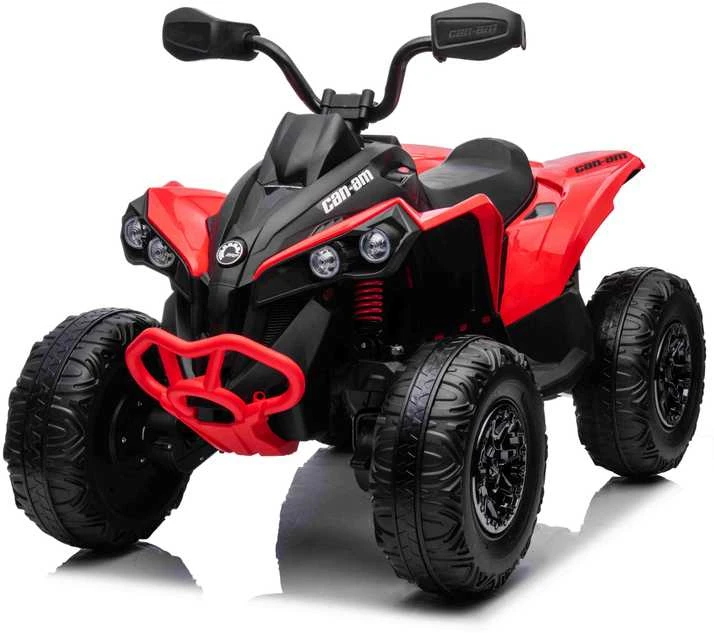 Elektrinis keturratis Maverick ATV, Raudona