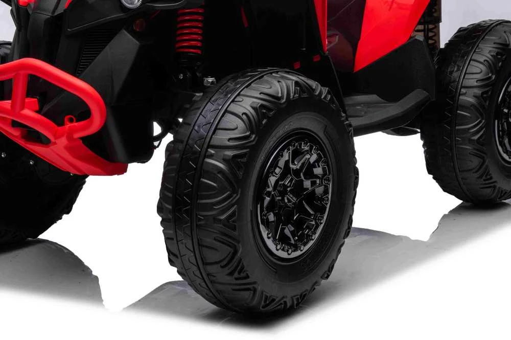 Elektrinis keturratis Maverick ATV, Raudona
