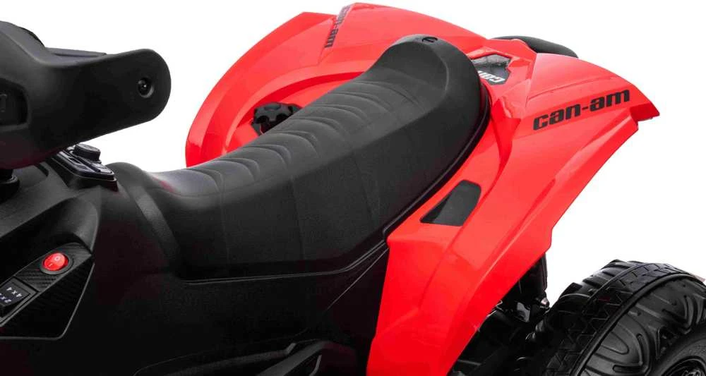 Elektrinis keturratis Maverick ATV, Raudona