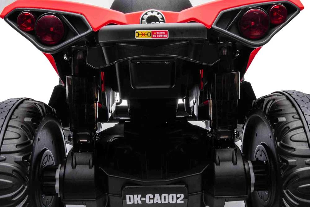 Elektrinis keturratis Maverick ATV, Raudona