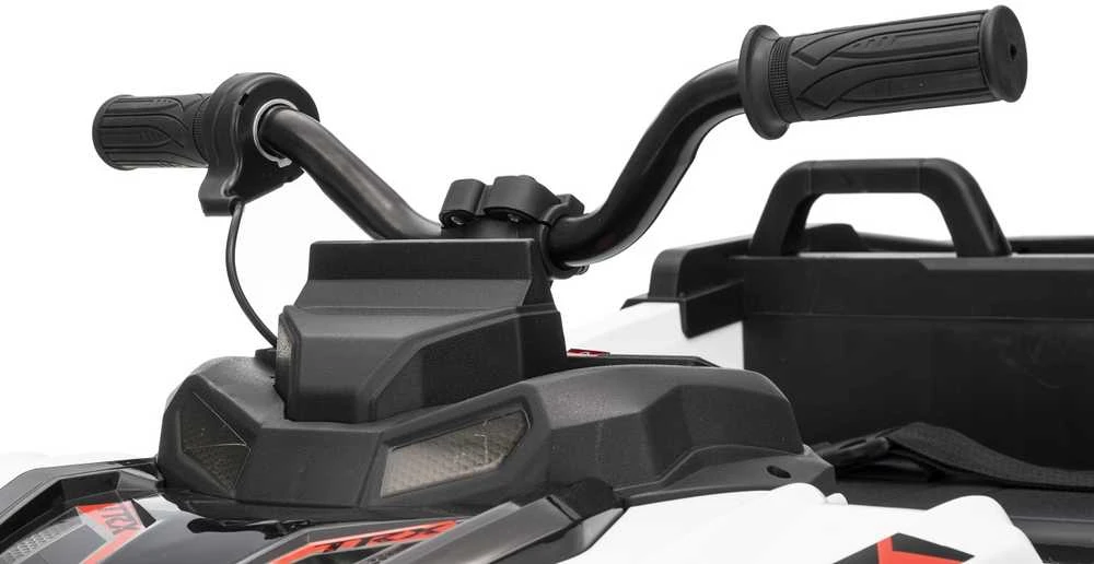 Dvivietis elektrinis keturratis Extreme Sport TX ATV 4x4, Baltas