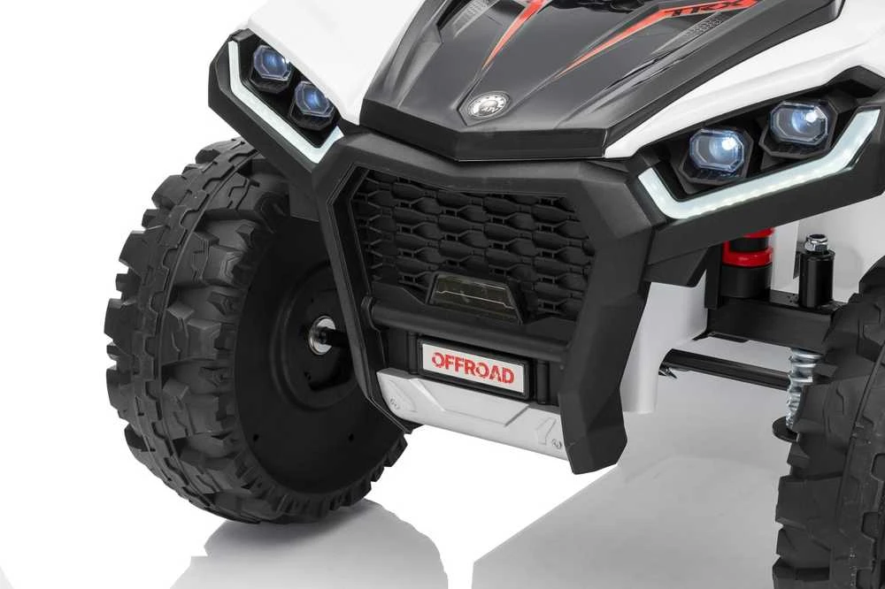 Dvivietis elektrinis keturratis Extreme Sport TX ATV 4x4, Baltas